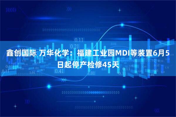 鑫创国际 万华化学：福建工业园MDI等装置6月5日起停产检修45天